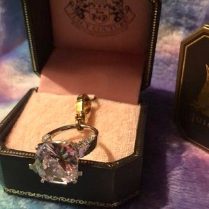 Juicy Couture Diamond Ring Charm.